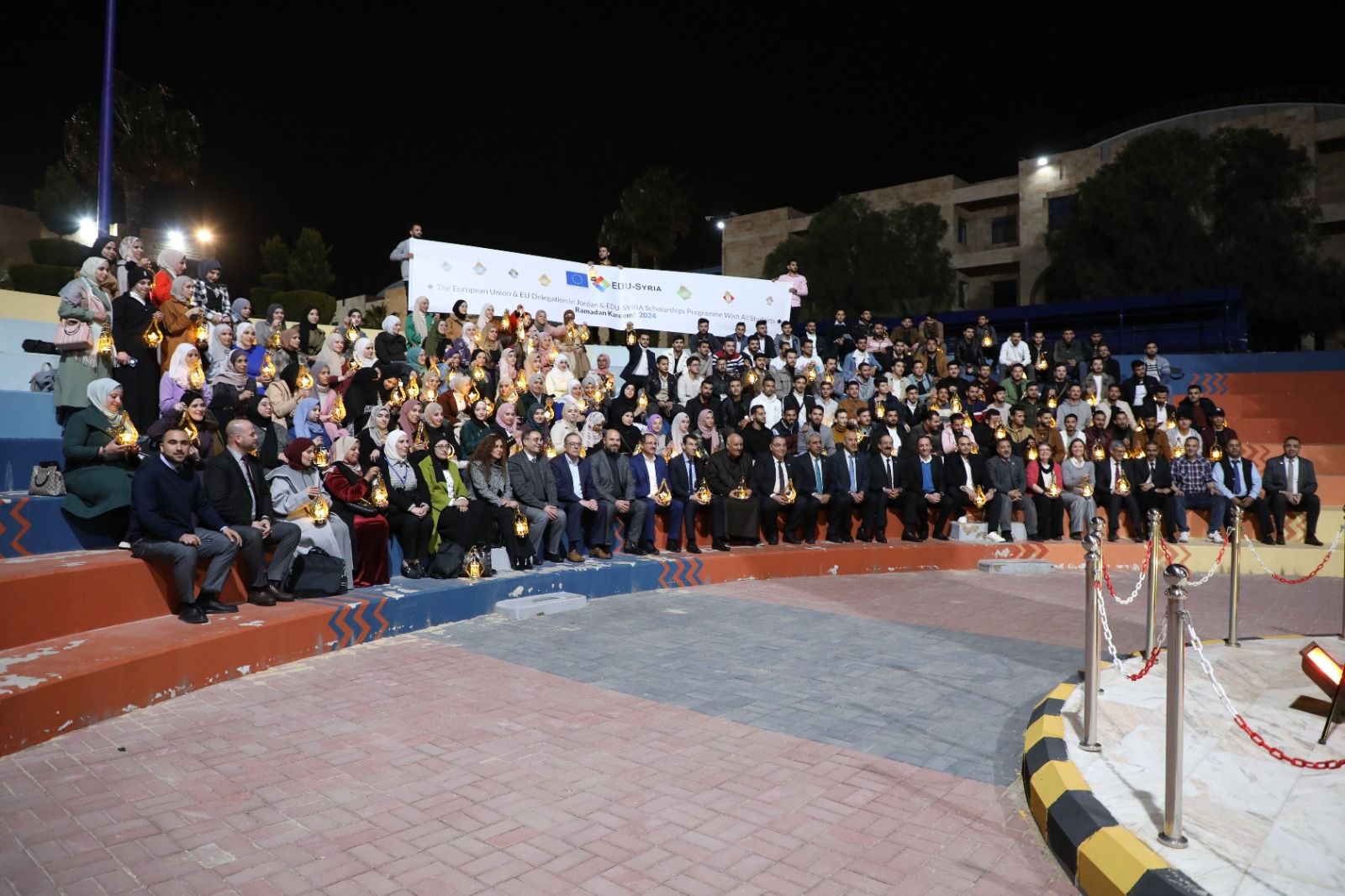 Zarqa University Holds a Ramadan Iftar for EDU-SYRIA Scholarship Students